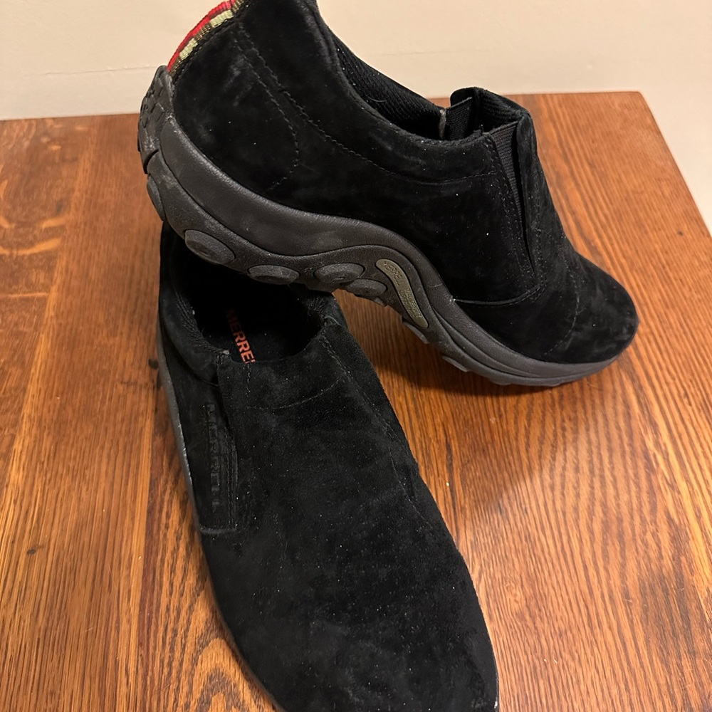 Men’s Merrell Jungle Moc Black suede size 11